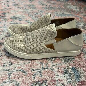 Olukai Beige Slip-Ons Size 10